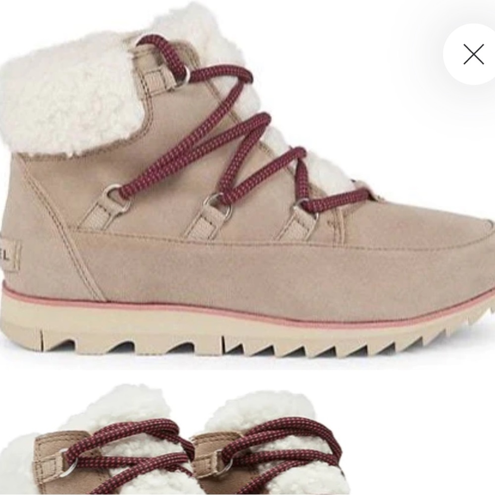 Sorel Harlow Lace Cozy snow boots